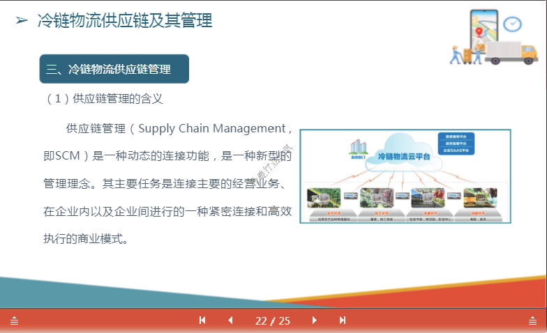 冷链物流供应链及其管理