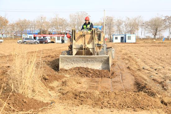 宁夏首座“一区多温”高标准冷链仓储物流项目建设正酣