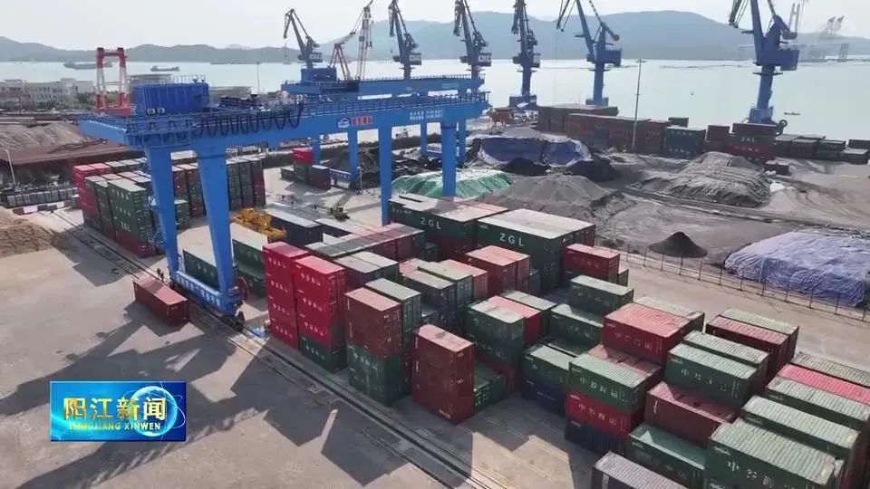阳江全航线推进集装箱物流