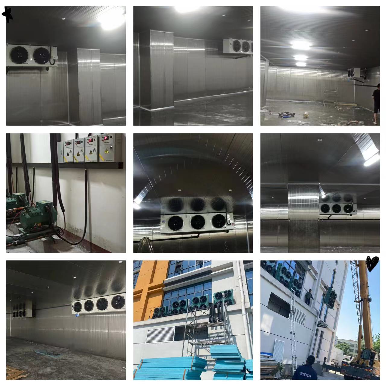 预制菜不锈钢冷库项目