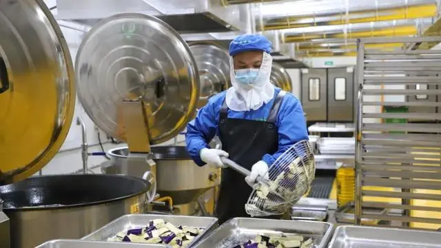 贵阳农产品物流园鲜冻蔬菜加工项目投产