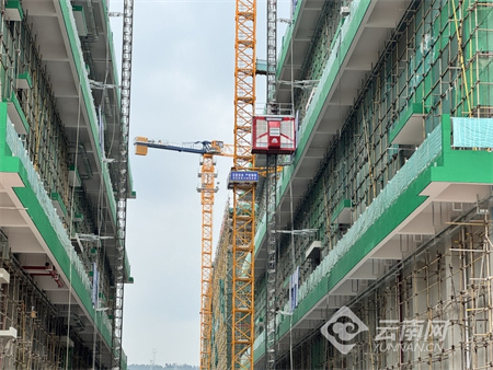 中国西南玉溪国际物流港建设初具规模