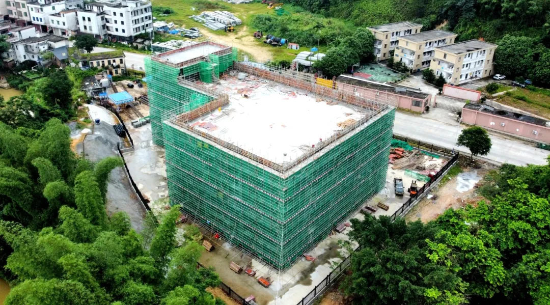 广东供销（广宁）冷链物流项目顺利封顶