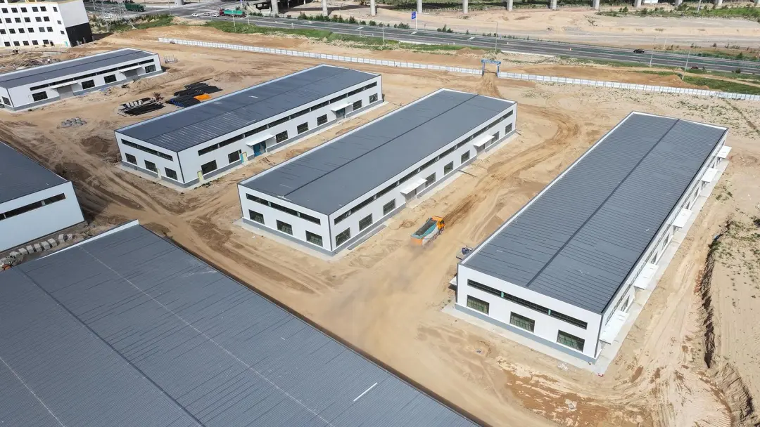 古浪县冷链仓储物流建设项目建设忙