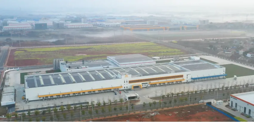 顺新晖湖北物流中心开业 全力打造全景式自动化智慧零碳园区