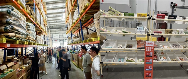 郑州融万冷链园区举办生鲜选品会 搭建商家与直播电商交流平台