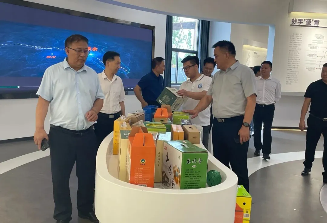 益客集团副董事长到访冷链多多华中（浠水）蛋品交易中心