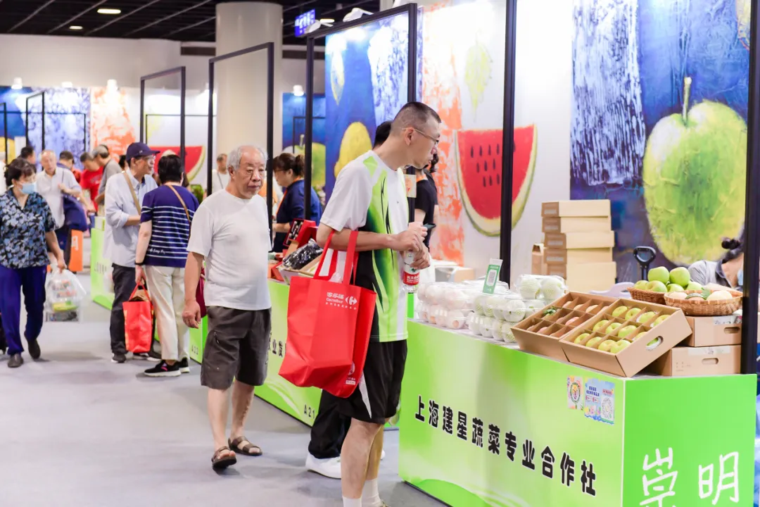 崇明哪些农产品上了上海优质农产品盛夏展