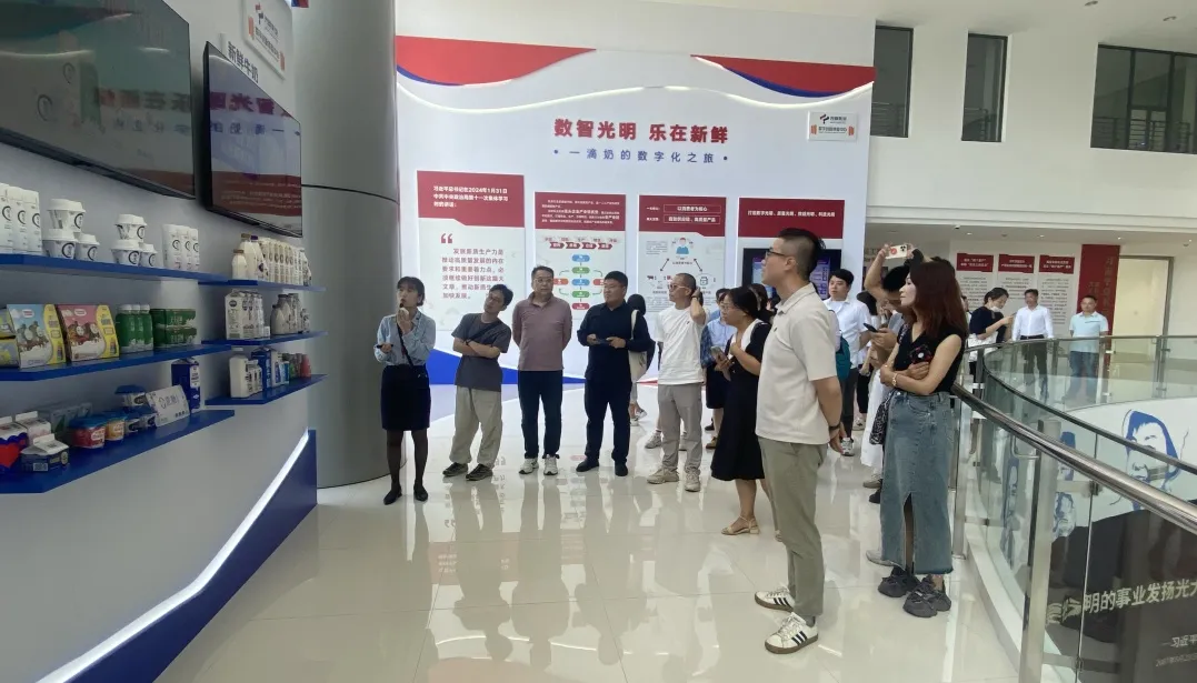 智慧物流探索光明领鲜物流马桥物流中心