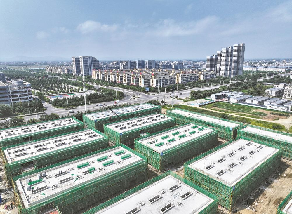 樊西冷链项目建设火热