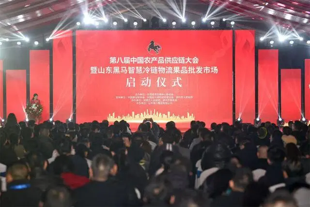 黑马智慧冷链物流果品批发市场开业
