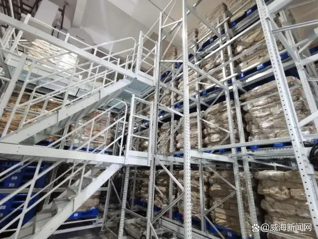 威海综保区1300吨货物入库“大冰箱”